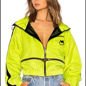 I AM GIA NEPTUNE NEON YELLOW JACKET - Great Condition / Reflective Jacket